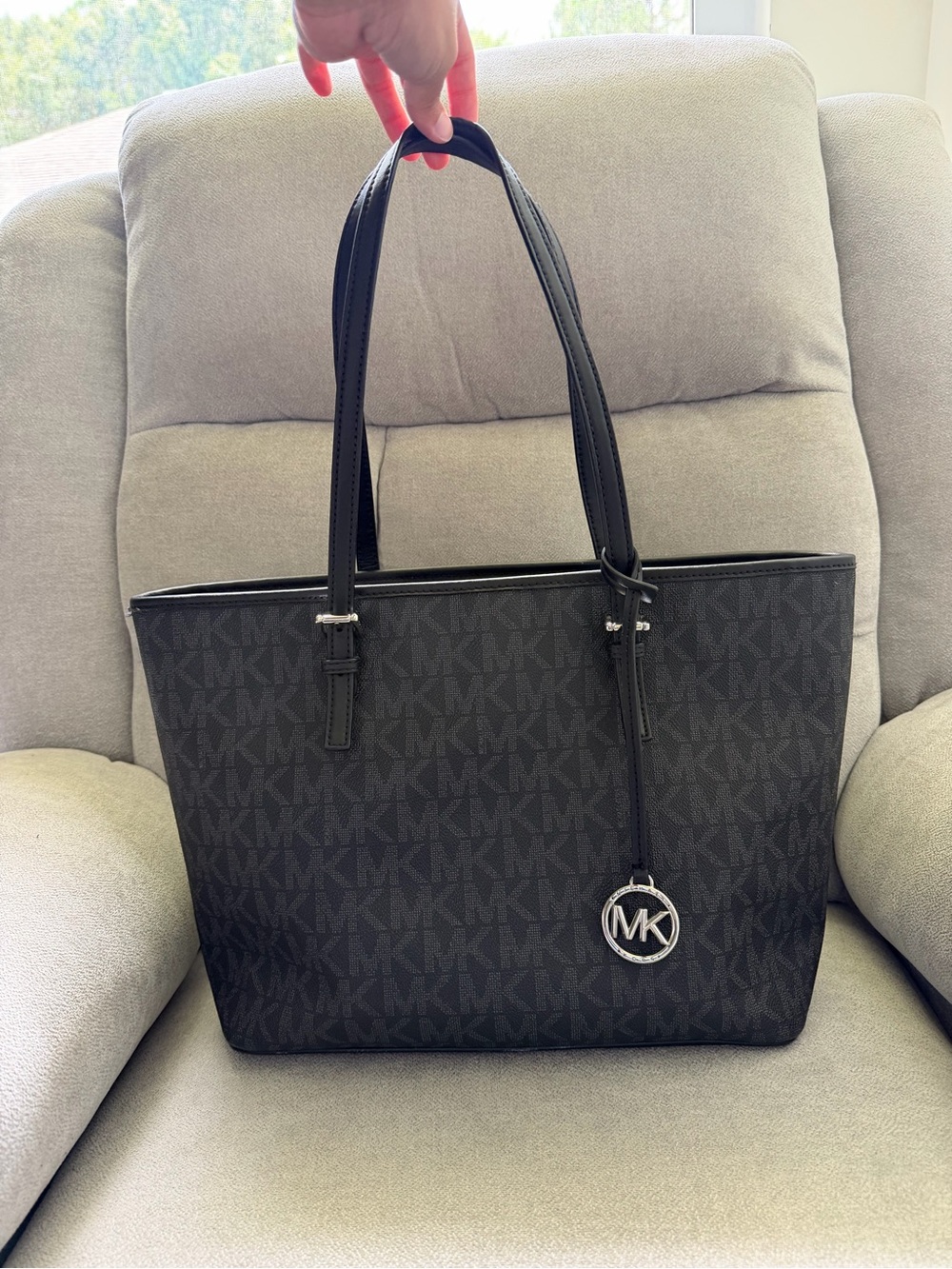 Michael Kors Black MK Logo